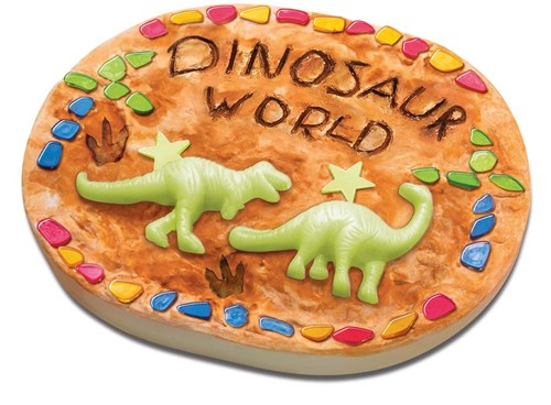 4M Fundición y pintura de piedra de dinosaurio-2