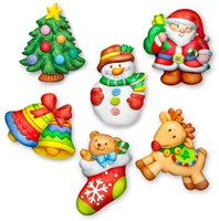 4M Set creativo de moldear y pintar Navidad - juguete creativo-2