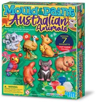 4M kit creativo moldear y pintar animales australianos juguete