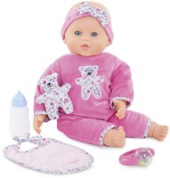 Corolle muñeca bebé interactiva Lucille - Muñeca francesa con aroma a vainilla, 42cm, 20 sonidos, 8 funciones-2