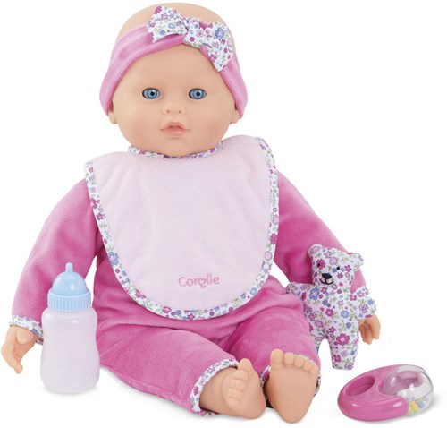 Corolle muñeca bebé interactiva Lucille - Muñeca francesa con aroma a vainilla, 42cm, 20 sonidos, 8 funciones-3