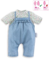 Corolle Mon Grand Poupon - Poppen Blouse en Overall, 36cm-2