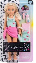 Corolle muñeca fashion Valentine set de playa - muñeca con accesorios