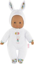 Corolle muñeca bebé peluche conejo blanco 30cm - muñeca suave para bebés