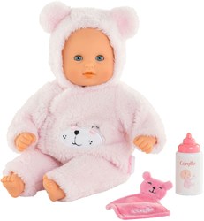 Corolle muñeca bebé Love Bear muñeca suave 30 cm con accesorios