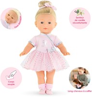 Corolle muñeca bebé bailarina - muñeca con pelo, tutú rosa y zapatillas de ballet-3
