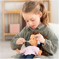 Corolle set cepillo de dientes muñeca 36 cm - juguete cepillo 3 piezas-3