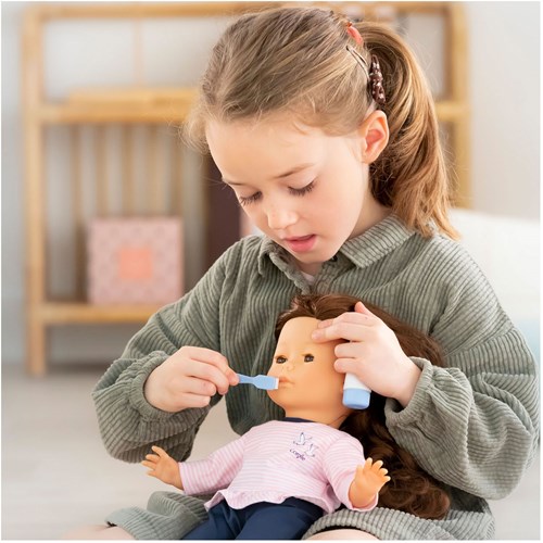 Corolle set cepillo de dientes muñeca 36 cm - juguete cepillo 3 piezas-3