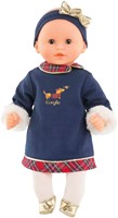Corolle muñeca bebé Calin Margaux Holidays muñeca suave 30cm azul aroma vainilla-2