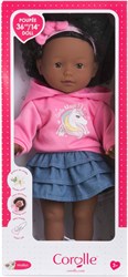 Corolle muñeca bebé Maelys 36cm - Muñeca de cuerpo blando con pelo