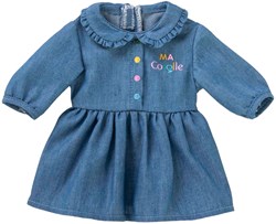 Corolle vestido vaquero para muñeca bebé - ropa muñeca 36cm denim