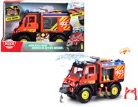 Dickie camión de bomberos Unimog U530 con control remoto y cañón de agua-3