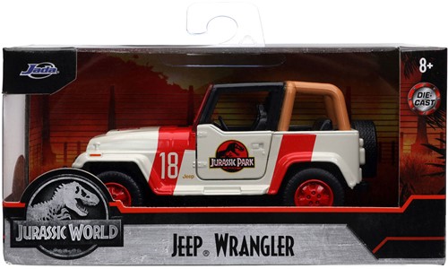 Jada Die-Cast Jurassic World Jeep Wrangler 1:32
