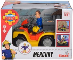 Simba Sam el bombero quad de juguete con figura - vehículo de acción