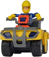 Simba Sam el bombero quad de juguete con figura - vehículo de acción-2