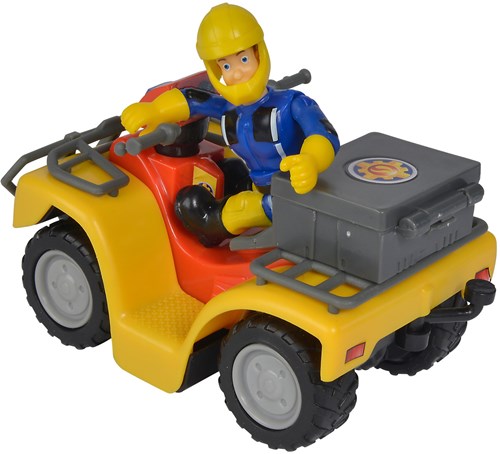 Simba Sam el bombero quad de juguete con figura - vehículo de acción-3