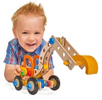 Eichhorn Constructor set de construcción excavadora juguete 90 piezas-2