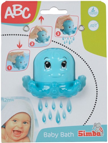 ABC juguete de baño pulpo plástico colorido motricidad diversión acuática