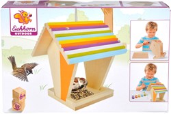 Eichhorn set de manualidades de madera casita comedero para pájaros niños exterior