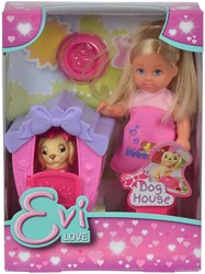Casa para perros Evi Love set de muñeca con perrito y accesorios