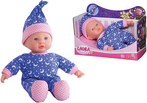 Muñeca bebé Simba Glow in the Dark - Laura Little Star con luz-2