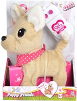 Simba perro de juguete Chi Chi Love Puppy Friends con mando a distancia 20cm-2