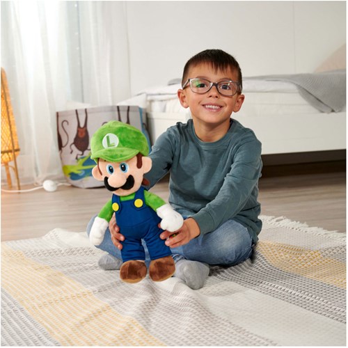 Simba Super Mario Luigi peluche 30cm - Juguete Nintendo-3