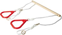 Simba aros de gimnasia de madera para exterior - trapecio ajustable - Eichhorn-2