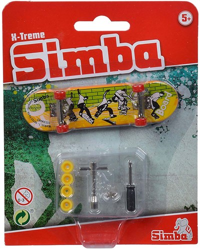 Simba finger skateboard X-Treme con accesorios - set de acrobacias de juguete-2