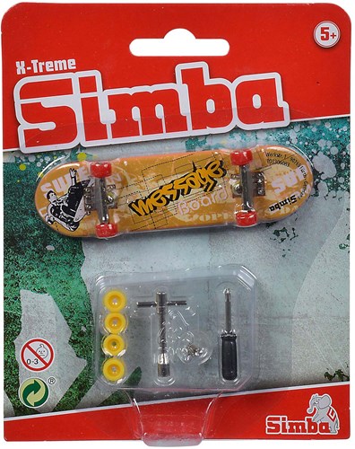Simba finger skateboard X-Treme con accesorios - set de acrobacias de juguete-3