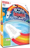 Bomba de baño cohete Glibbi juguete de baño efervescente colorido para niños