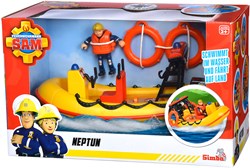 Simba Sam el bombero barco de rescate juguete con figura Penny