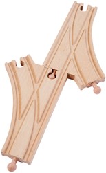Eichhorn vía de tren de madera con cambio - madera FSC - accesorio tren