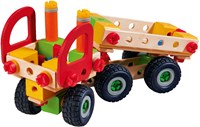 Eichhorn Constructor set de construcción camión - juguete de madera 135 piezas-3