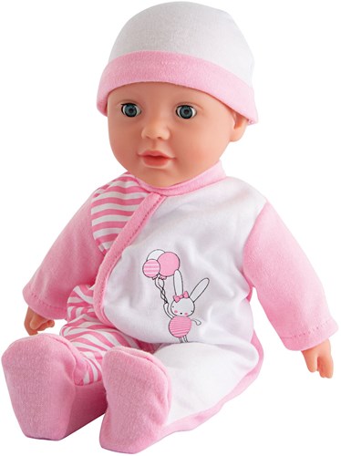 Simba muñeca bebé Laura con sonidos y ojos dormilones - muñeca 30cm juguete