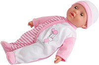 Simba muñeca bebé Laura con sonidos y ojos dormilones - muñeca 30cm juguete-3