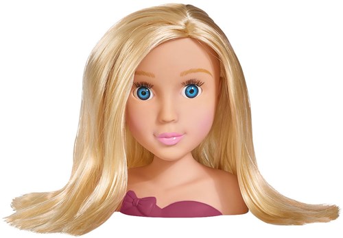 Simba cabeza de peinar muñeca - Juguete de estilismo con accesorios para niños-3