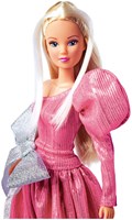 Steffi Love muñeca fashion vestido de gala rosa muñeca 29 cm juguete-3