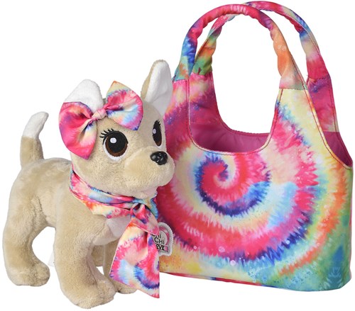 Simba Chi Chi Love perro de peluche en bolso batik - juguete 20cm-3