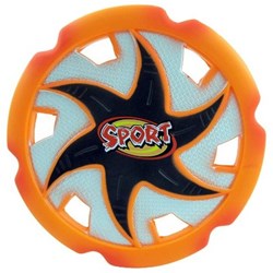 HOT Sports + Toys disco volador espuma suave naranja 23 cm - juguete frisbee
