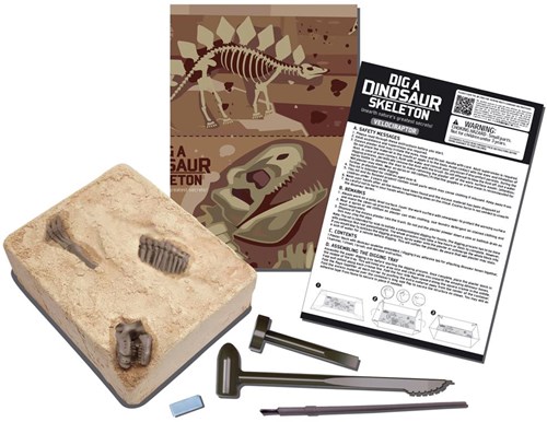 4M KidzLabs kit de excavación de dinosaurios - Velociraptor - juguete educativo-3