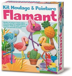 4M Fundir y Pintar Flamencos - Francés