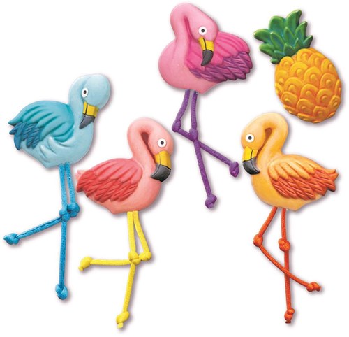 4M Fundir y Pintar Flamencos - Francés-3