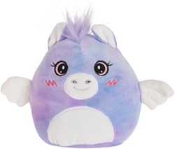 Peluche forma bola pegasus 40cm juguete suave multicolor