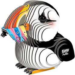 Eugy puzzle 3D - frailecillo juguete de cartón ecológico