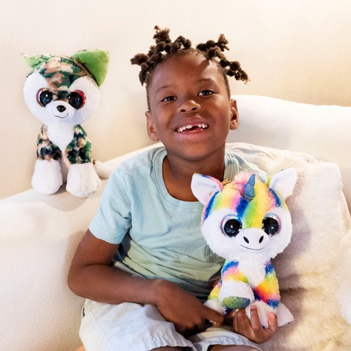 Lumo Stars peluche unicornio - Unicorn Dream 24cm arcoíris-3