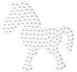 Hama base para cuentas de planchar pony - blanco - tablero creativo
