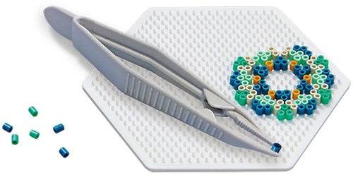 Hama pinza para cuentas de planchar - set de 3 piezas - gris - accesorio-2