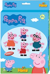 Hama cuentas para planchar Peppa Pig set - 2000 piezas creativas