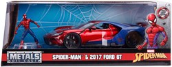 Jada Toys coche de juguete Marvel Spiderman 2017 Ford GT 1:24 con figura